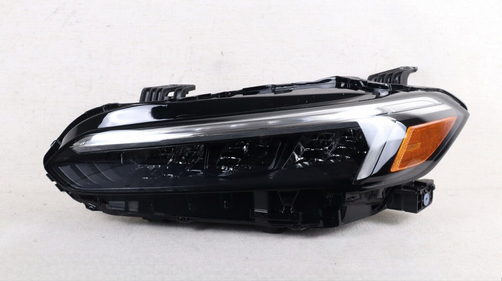 2022 2023 2024 Honda Civic Front LH Left Driver Side Headlight LED Black OEM