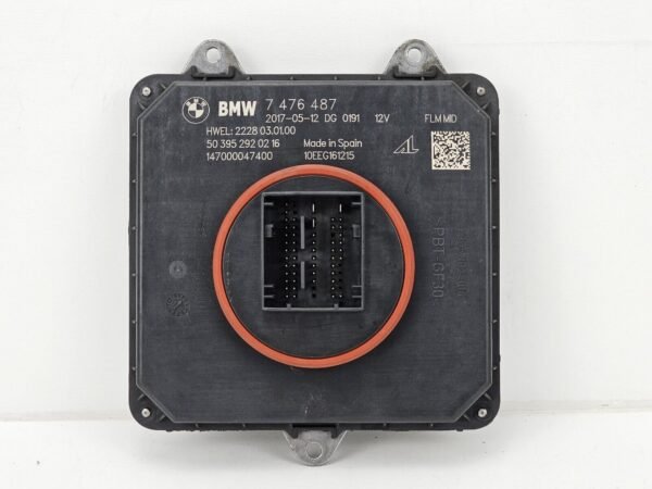 BMW 5 6 7 Series G30 G31 G11 G12 Headlight Control Module Ballast 7476487 OEM - Image 2