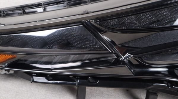 2022-2024 Hyundai Tucson RH Right Passenger Headlight Upper DRL Dark Chrome OEM - Image 6