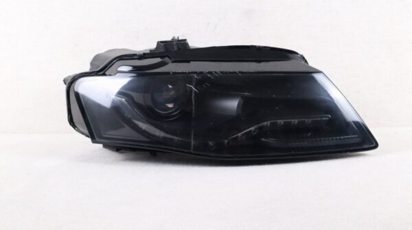 2009-2012 Audi A4 S4 RH Right Passenger Headlight Xenon Non-AFS Black OEM