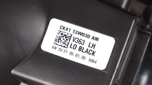 2015-2023 Ford Transit 150 250 350 LH Left Driver Headlight Black Halogen OEM - Image 8