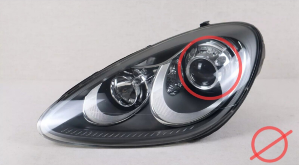 Complete! 2011-2014 Porsche Cayenne LH Left Driver Side Headlight Xenon OEM - Image 8