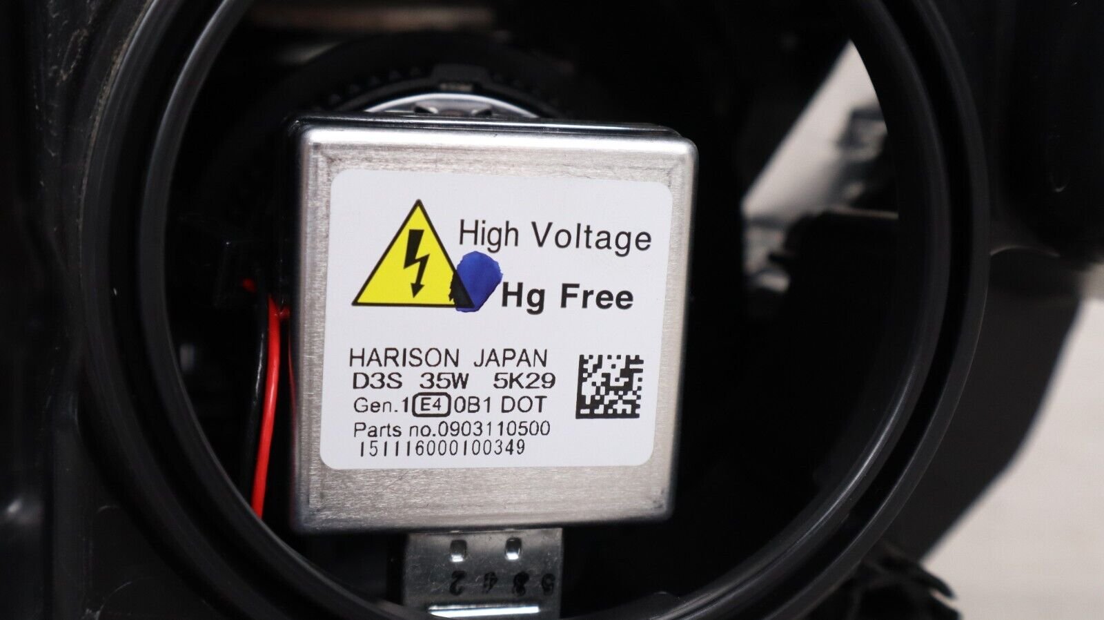 Complete! 2012-2015 Tesla Model S Right Passenger Side Headlight Xenon HID OEM - Image 7