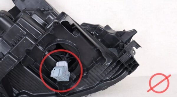 2021-2024 Ford Mustang Mach-E LH Left Driver Headlight Reflector LED Base OEM - Image 7