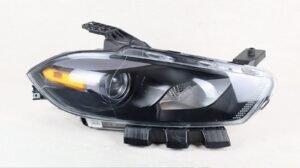 Complete! 2013-2016 Dodge Dart RH Right Passenger Side Headlight Xenon Black OEM