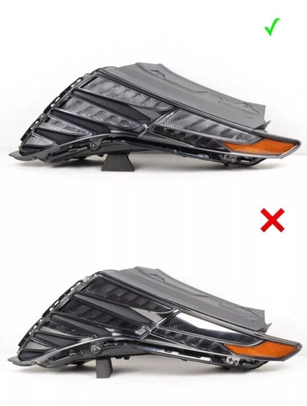 2022-2024 Hyundai Tucson Left Driver Upper Daytime Running Light DRL Chrome OEM - Image 14