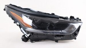 2020-2023 Toyota Highlander RH Right Passenger Headlight Projector LED Black OEM