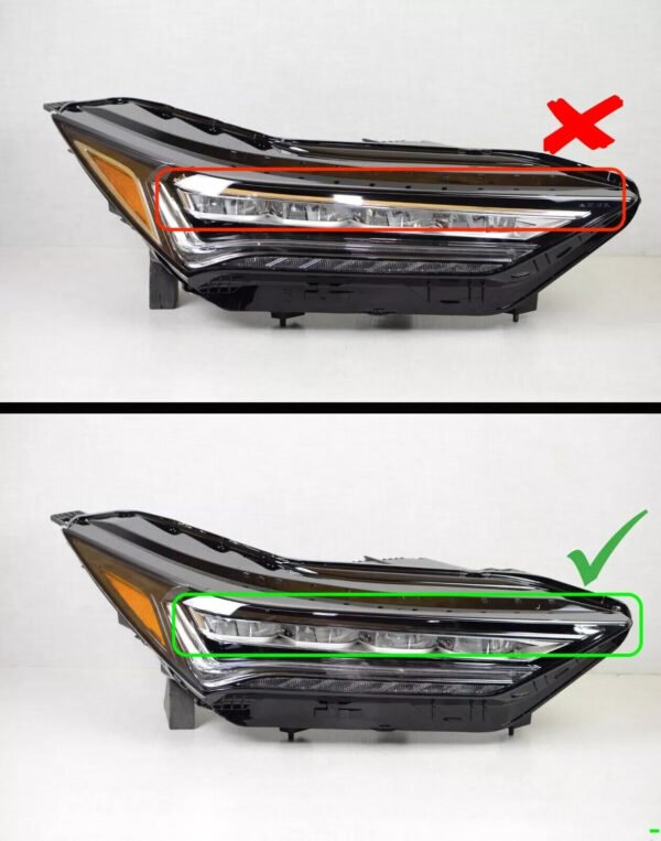 Mint! 2022-2024 Acura MDX A-Spec Black RH Right Passenger Side Headlight LED OEM - Image 11