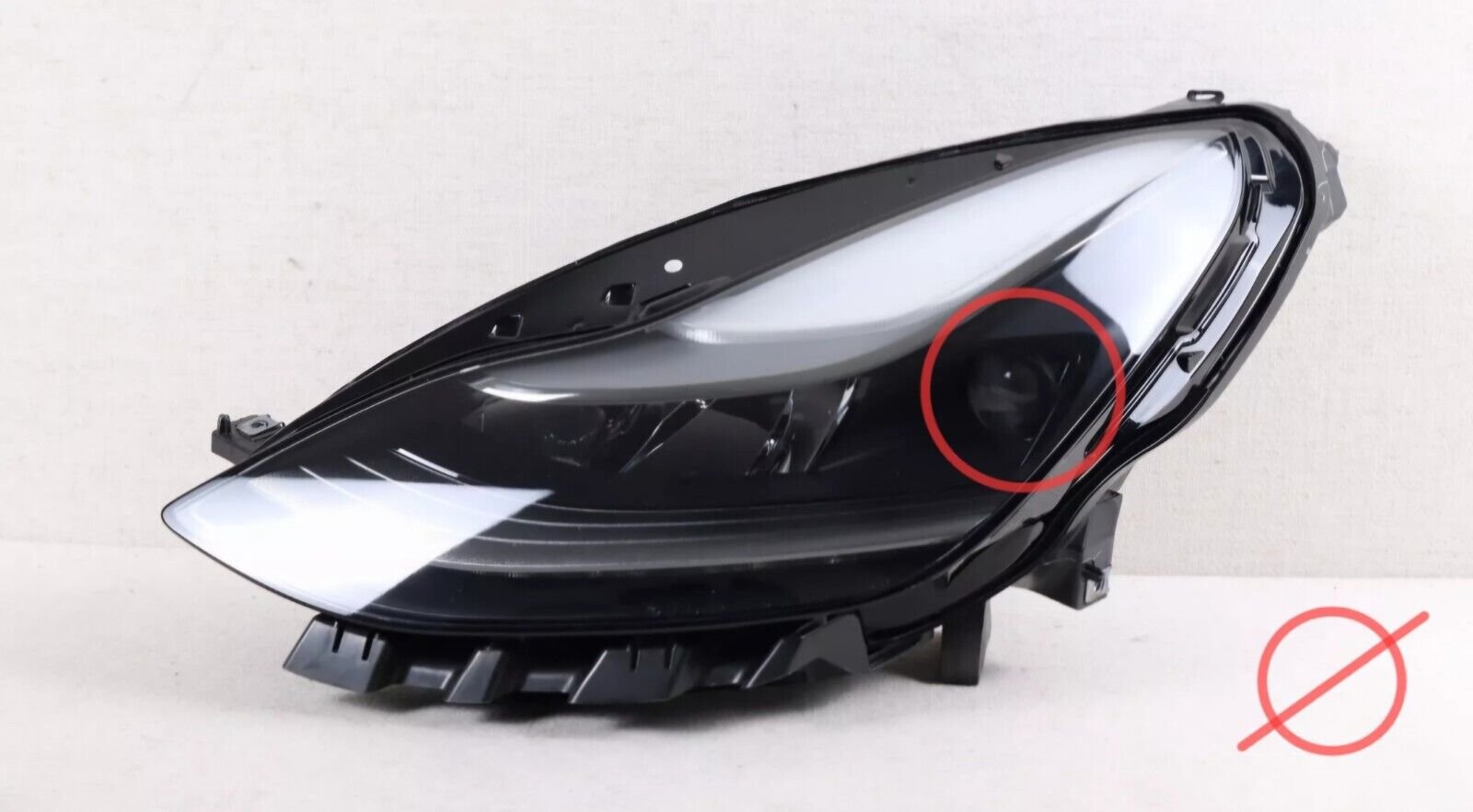 Mint! 2017-2023 Tesla Model 3 & Y LH Left Driver Headlight Reflector LED OEM - Image 8