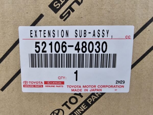 New! 2019-2022 Toyota Lexus RX350 RX450h Extension Sub-Assembly 52106-48030 OEM - Image 5