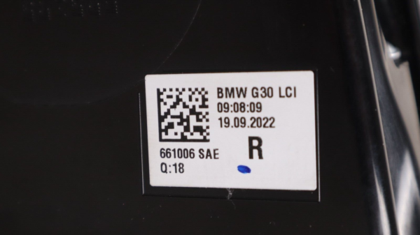 2021-2023 BMW 530e 540i M5 G30 RH Right Passenger Side Rear Outer LED OEM - Image 8