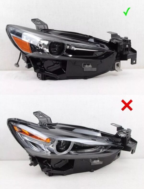 2018-2021 Mazda 6 RH Right Passenger Side Headlight LED Non-AFS OEM - Image 3