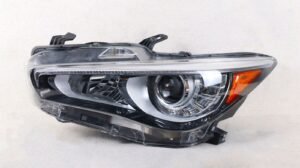 2014-2017 Infiniti Q50 LH Left Driver Side Headlight Non-AFS LED OEM