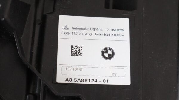 2024-2025 BMW X5 X6 RH Right Passenger Side LED Headlight Black OEM - Image 16