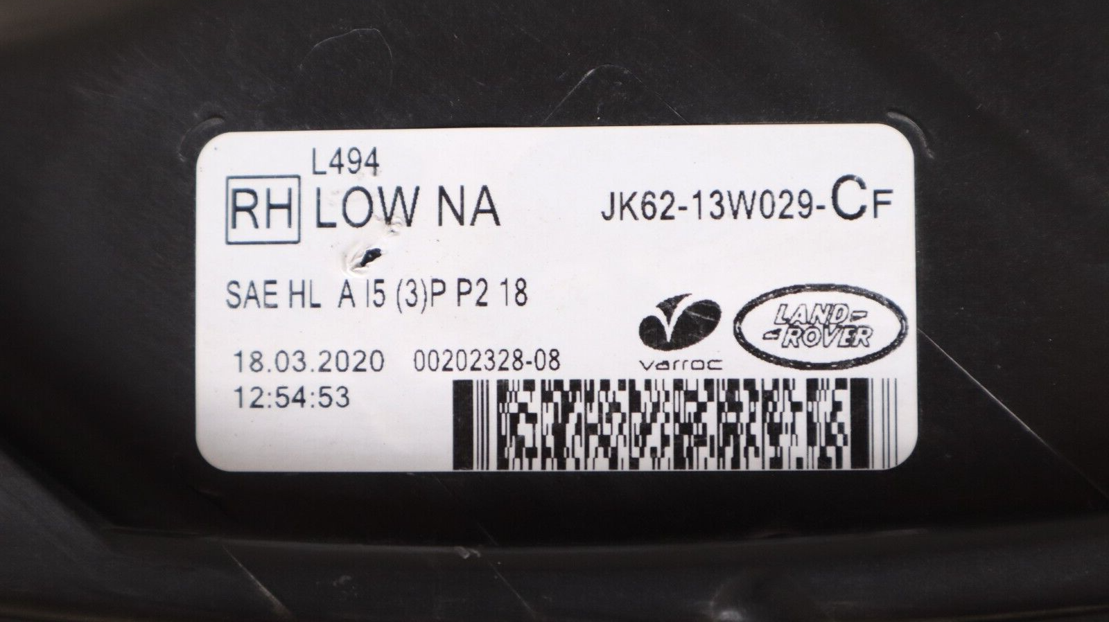 Mint! 2018-2022 Land Range Rover Sport RH Right Passenger Side Headlight LED OEM - Image 10