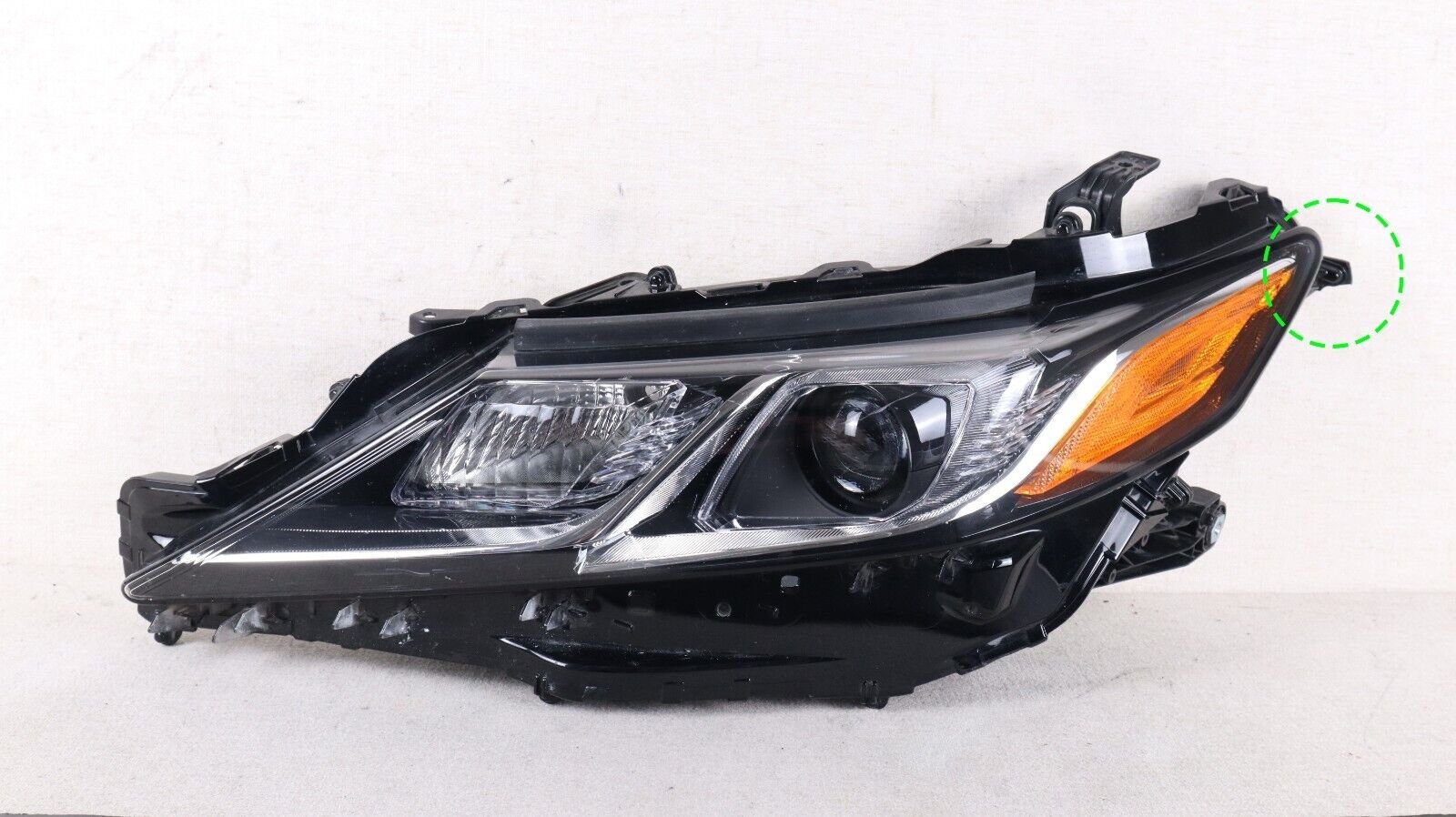2018-2022 Toyota Camry Front LH Left Driver Side Headlight Bi-LED Black OEM - Image 3